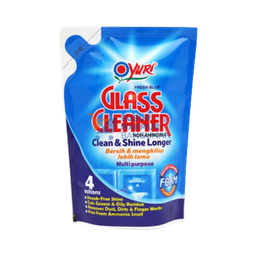 [SMB137101] YURI GLASS CLEANER FOAM POUCH FRESH BLUE 410ML