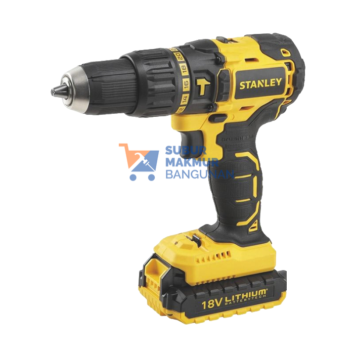 STANLEY SBH201D2K-B1 BRUSHLESS HAMMER DRILL 18V