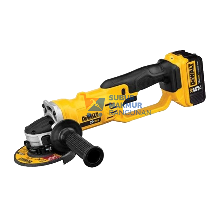 DEWALT DCG412P2-KR XR GRINDER 125MM 18V 5AH