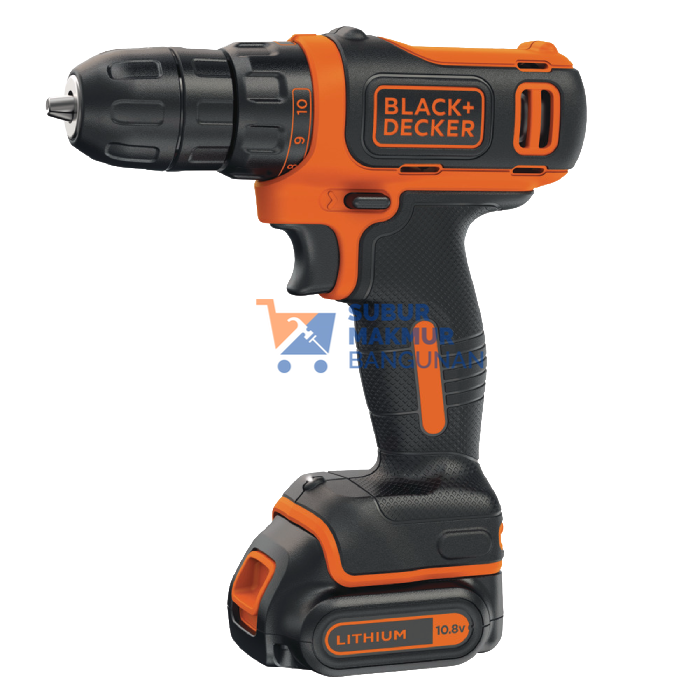 BLACK+DECKER BDCDD12-B1 DRILL DRIVER 10.8V