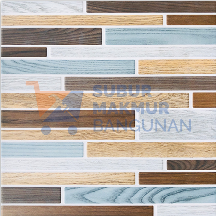 UNO KERAMIK 40X40 RUSTIC MAHONY BEIGE