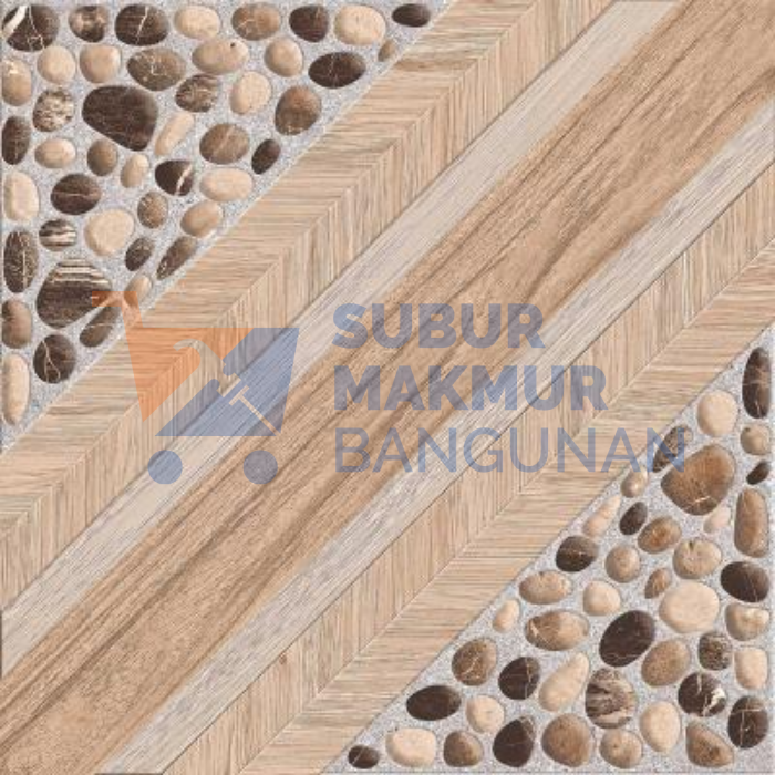 UNO KERAMIK 50X50 RUSTIC COLORADO BROWN