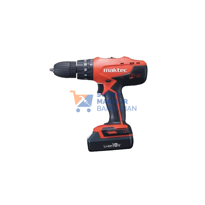 MAKTEC LI-ION CORDLESS HAMMER DRILL MT 081 E