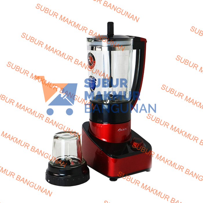 KIRIN KBB-500GL RED BLENDER SAFETY LOCK 550W