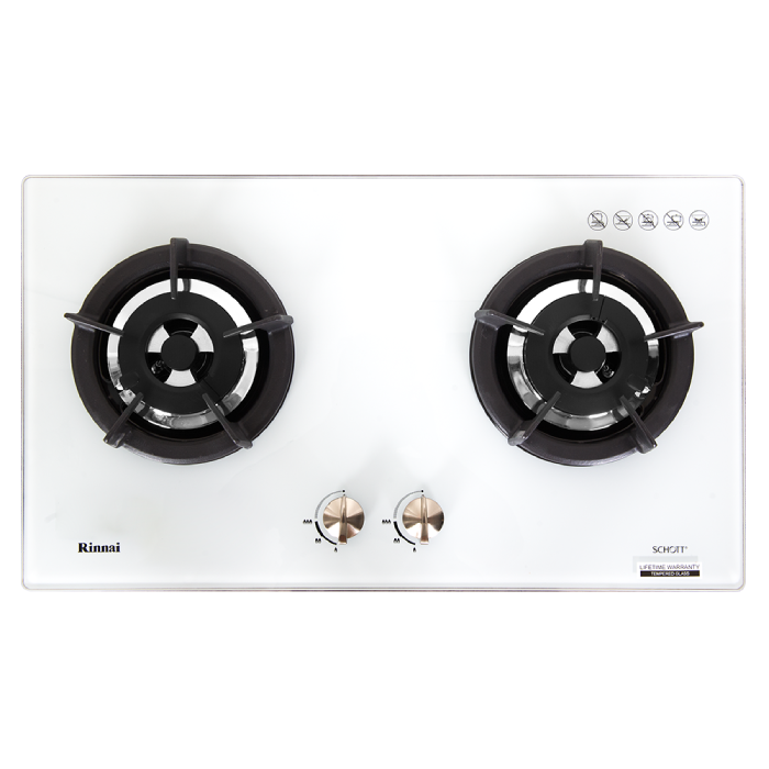 RINNAI RB-2GH-C OW KOMPOR TANAM 2T OPTICAL WHITE