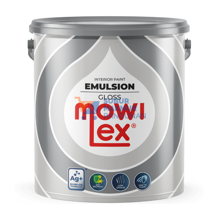 MOWILEX EMULSION GLOSS WHITE 2.5L