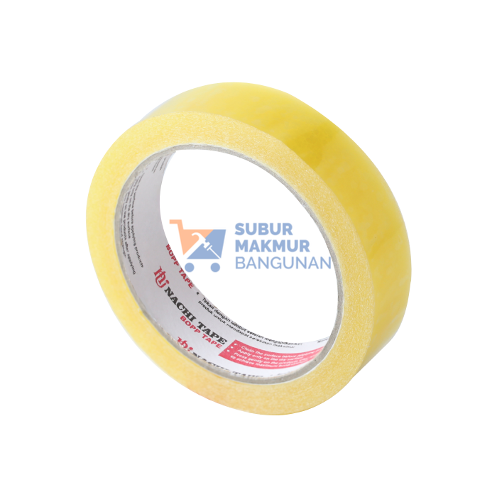 NACHI STATIONERY TAPE YELLOW SHRINK 24MMX72YX144R