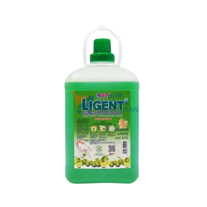 YURI LIGENT DISHWASHING GALON LIME 3.7L