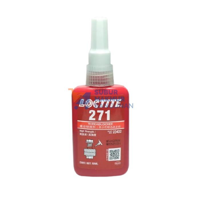 DEXTONE RED THREAD LOCKER 271 50 GR/50ML