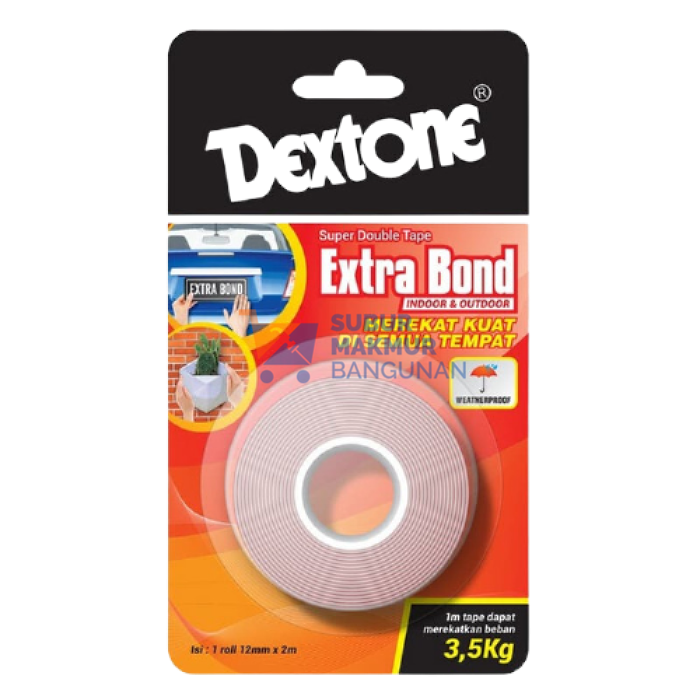 DEXTONE EXTRABOND INDOOR & OUTDOOR MERAH 12MM