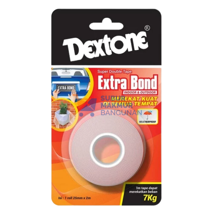 DEXTONE EXTRABOND INDOOR & OUTDOOR MERAH 25MM