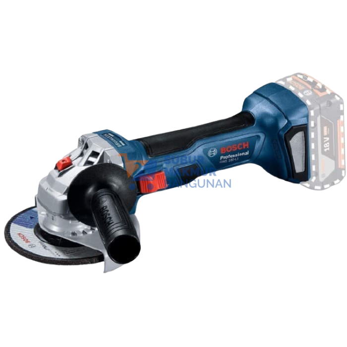 BOSCH GWS 180-LI CORDLESS GRINDER 4" 18V SOLO