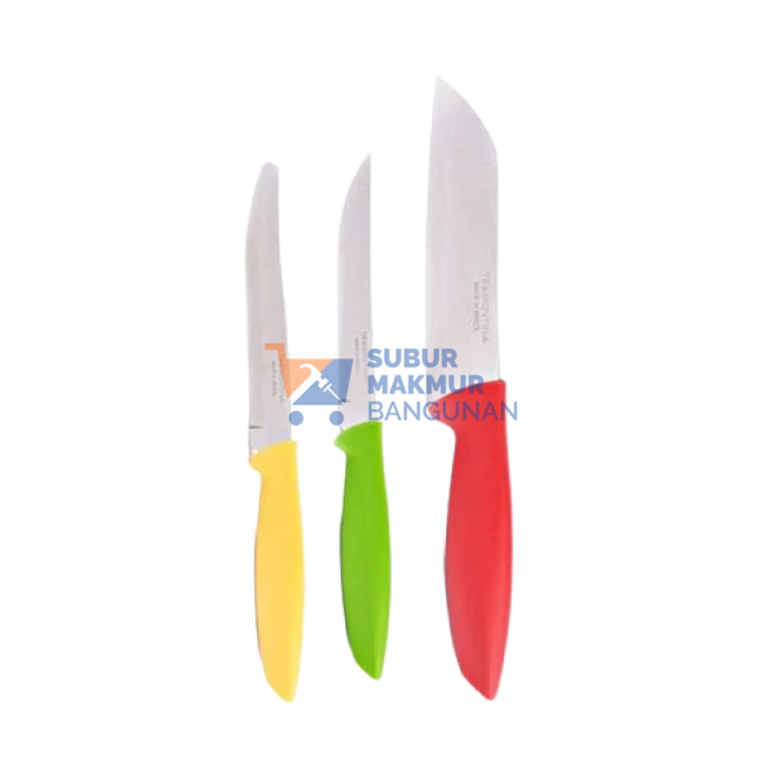 TRAMONTINA 29899058 PLENUS KNIVES SET 3PCS