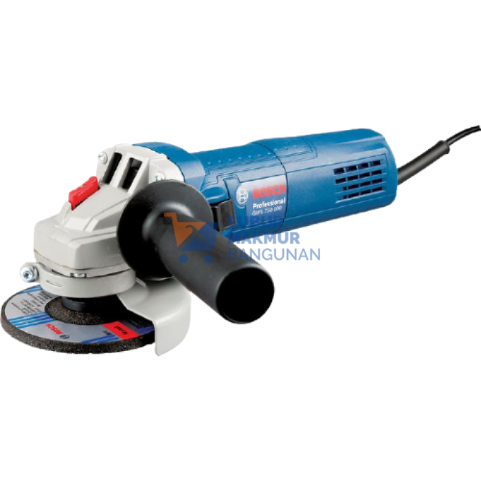 BOSCH GWS 750-100 MESIN GERINDA 4" 750W + 3 CAKRAM