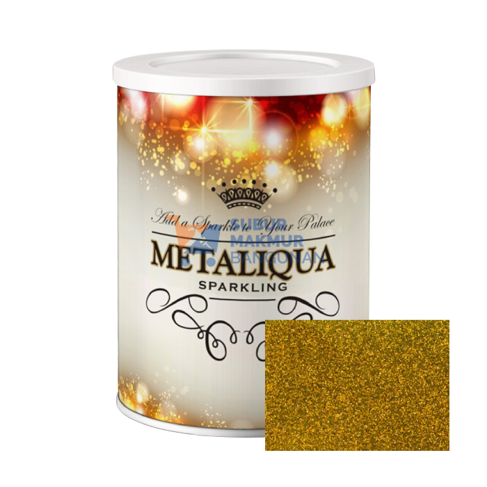 METALIQUA SPARKLING CAT METALIC 07 AMBER GOLD750CC