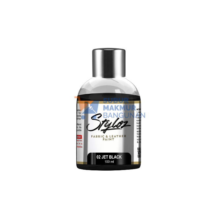 STYLOZ 02 CAT FABRIC&LEATHER JET BLACK 100ML