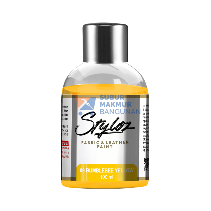 STYLOZ 09 CAT FABRIC&LEATHER BUMBLEBEE YELLOW100ML