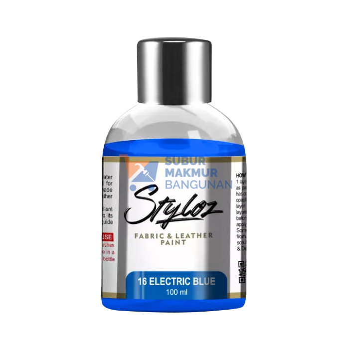 STYLOZ 16 CAT FABRIC&LEATHER ELECTRIC BLUE 100ML