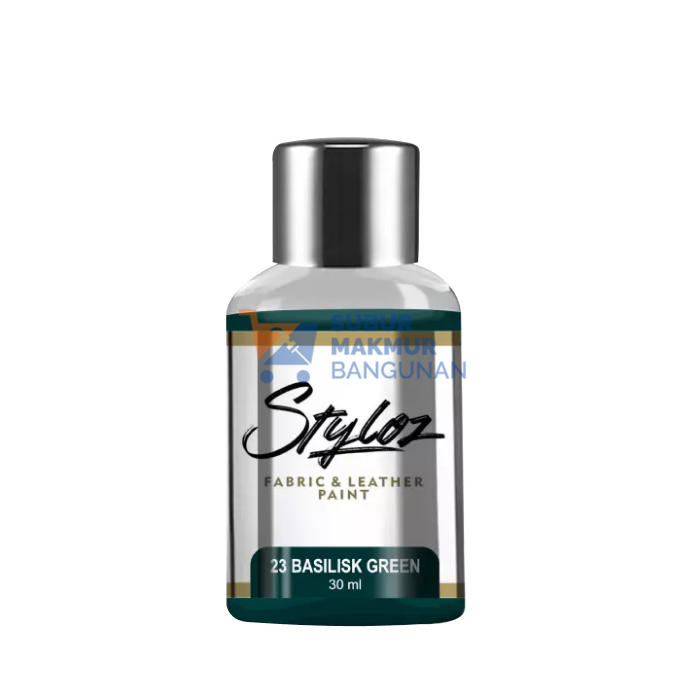 STYLOZ 23 CAT FABRIC&LEATHER BASILISK GREEN 30ML