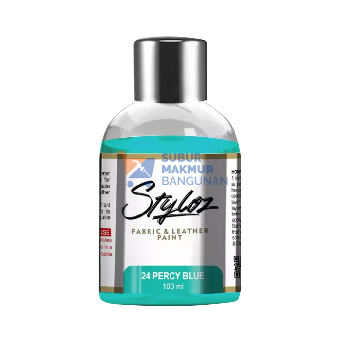 STYLOZ 24 CAT FABRIC&LEATHER PERCY BLUE 100ML