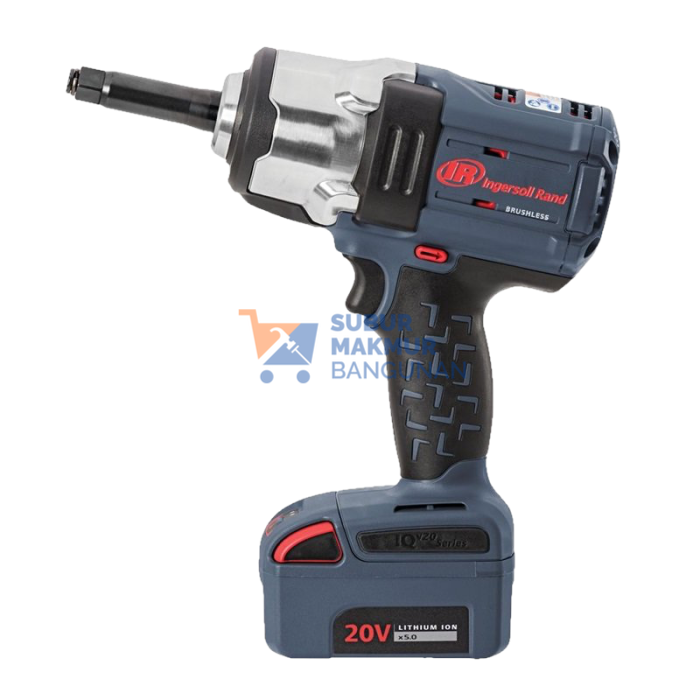 IR IR-W7252KR-K1 IMPACT WRENCH LONGHEX+ACC1/2" 20V