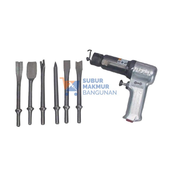 IR IR-121K6 SUPER DUTY AIR HAMMER 6PCS CHISEL