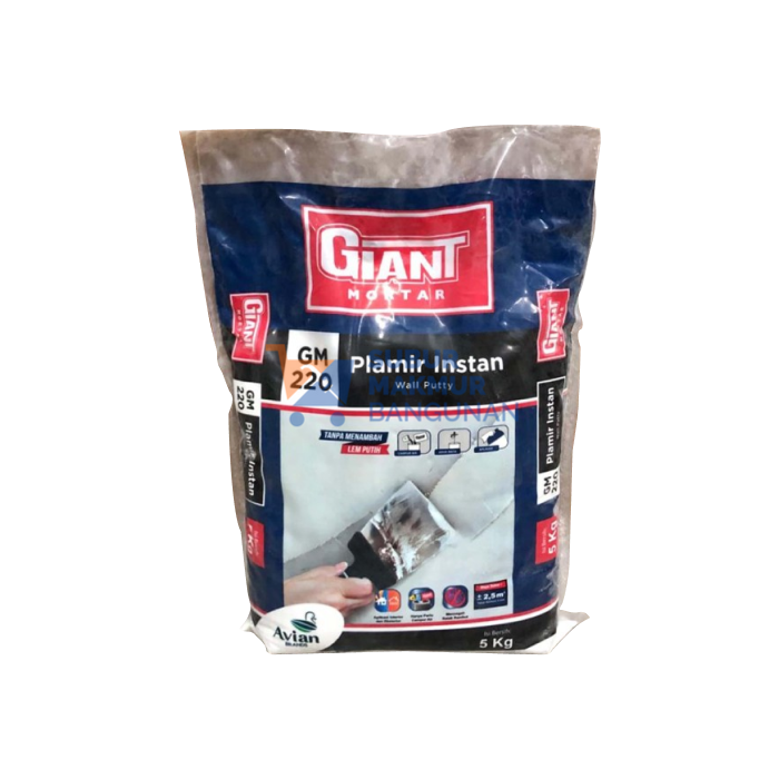 GIANT MORTAR 220 PLAMIR INSTAN 5KG