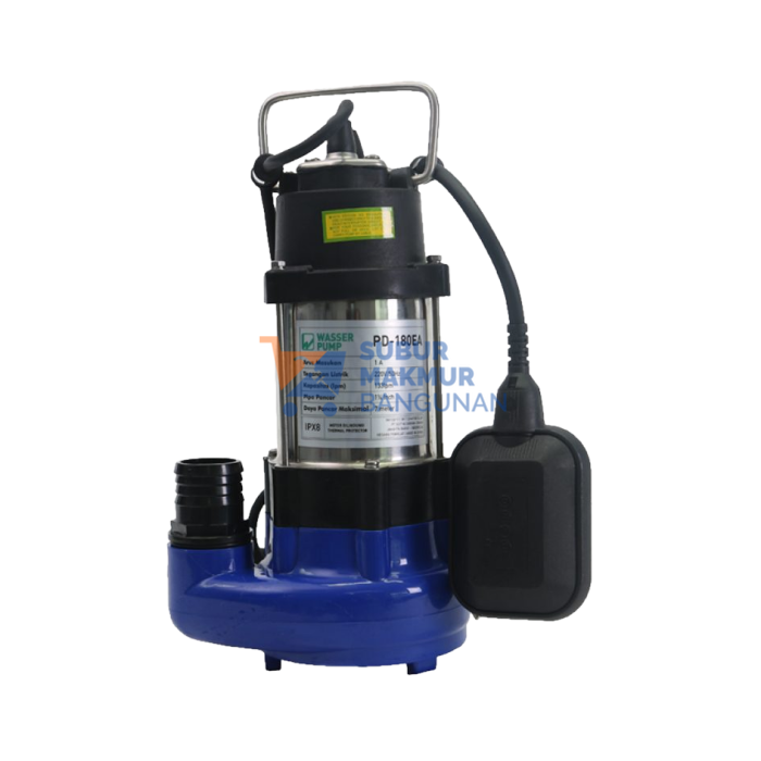 WASSER PD-180EA POMPA CELUP AIR KOTOR&AIR ASIN 7M