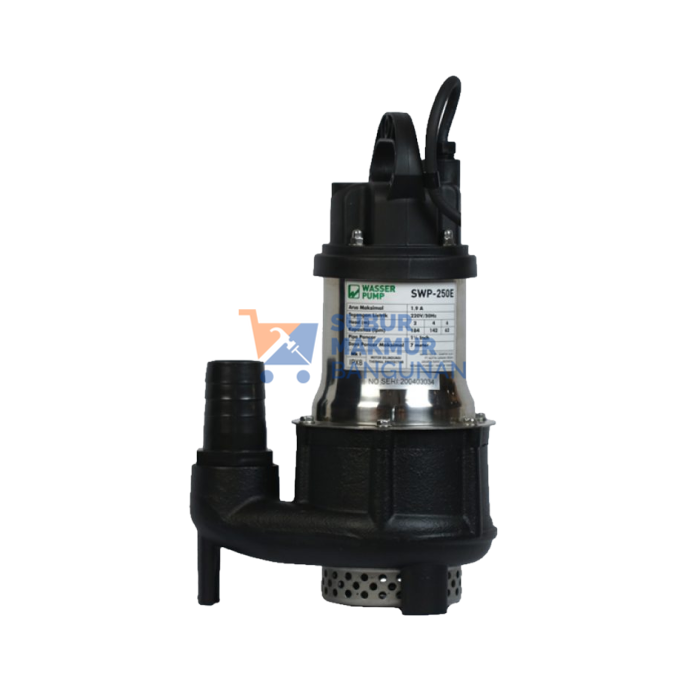 WASSER SWP-250E POMPA CELUP AIR KOTOR MANUAL 7M