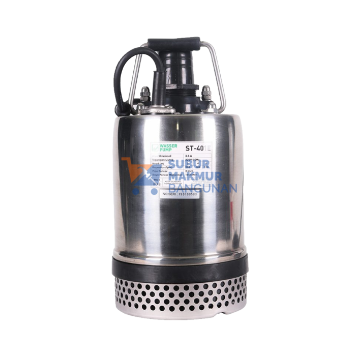 WASSER ST-401E POMPA CELUP AIR KOTOR BODY SS 10M