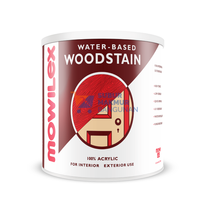 MOWILEX VERNIS WOODSTAIN CLEAR MATT 1L