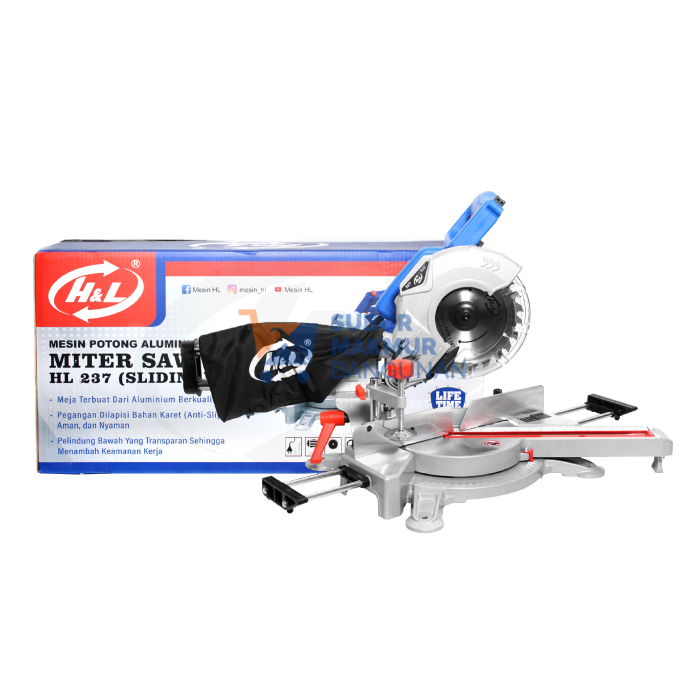 H&L HL-237 MITER SAW SLEDING 7"