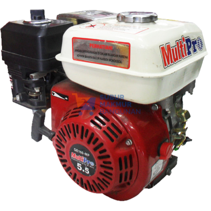 MULTIPRO GE160/4 MESIN PENGGERAK BENSIN 5.5HP