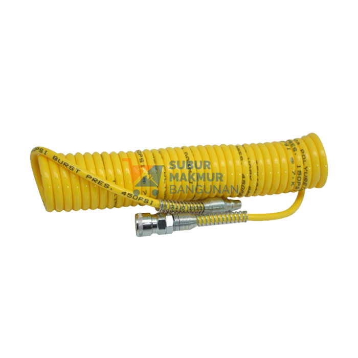 TEKIRO AT-RH1121 SELANG ANGIN SPIRAL KUNING 12M