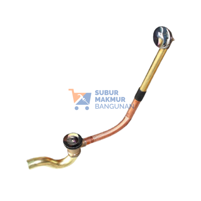 WASSER BTW-005 BATHTUB DRAIN WITH TRAP