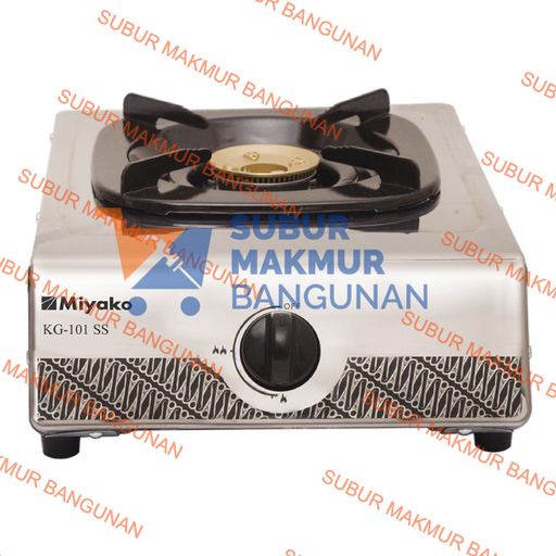 [SMB094175] MIYAKO KG-101SS KOMPOR GAS 1 TUNGKU STAINLES STEEL