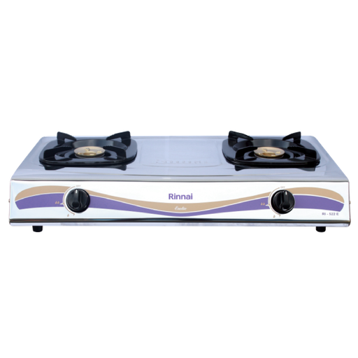 [SMB094669] RINNAI RI-522E KOMPOR GAS SIMPLICITY 2 TUNGKU BESI
