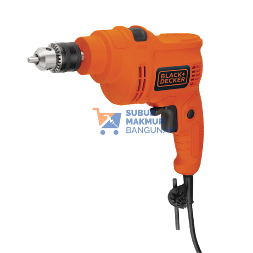 [SMB102130] BLACK+DECKER TP555-B1 HAMMER DRILL V.SPD 10MM 550W