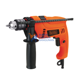 [SMB102131] BLACK+DECKER HD555-B1 HAMMER DRILL 13MM 550W