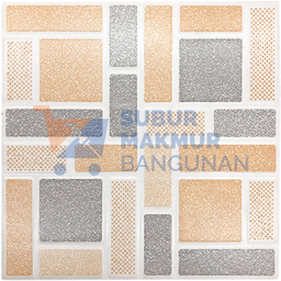 [SMB110568] DIAMOND KERAMIK 25X25 GLASSERA BEIGE