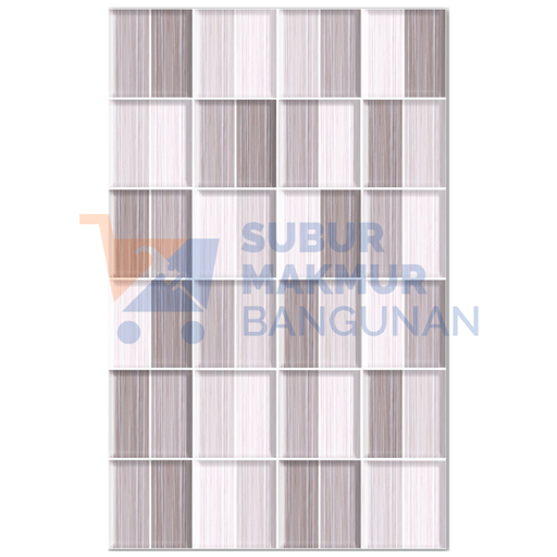 [SMB111172] SUNPOWER KERAMIK 25X40 W25223 QUARTO GREY