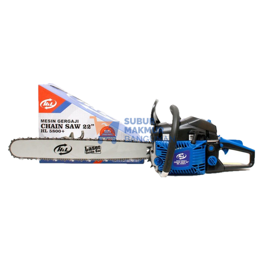 [SMB122381] H&L HL5800+ MESIN CHAIN SAW LASER 22''