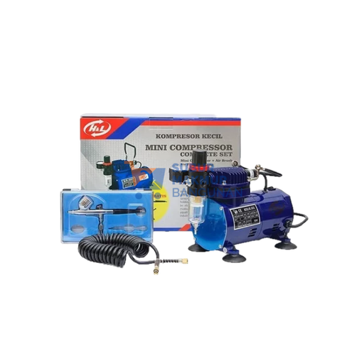 [SMB005063] H&L EW 550 MINI AIR COMPRESSOR+AIR BRUSH