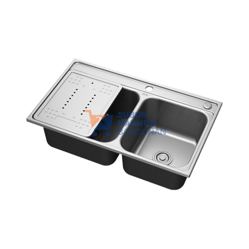 [SMB122870] AER KS2-01 BAK CUCI PIRING SS304 80X48X22CM