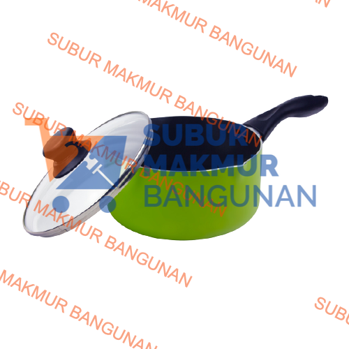 [SMB123404] KIRIN COOKWARE SASANDO SAUCE PAN+GLASS COVER 18CM