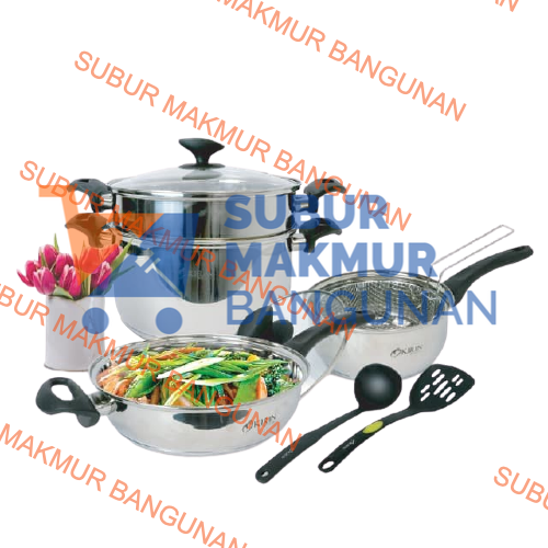 [SMB123454] KIRIN COOKWARE BONANG SS201 SET
