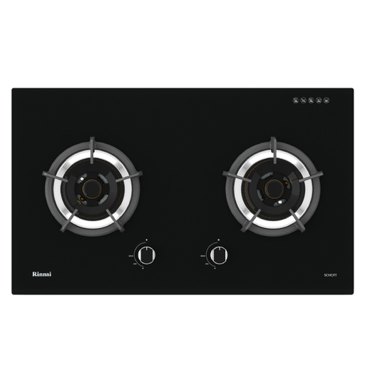 [SMB125547] RINNAI RB-72G KOMPOR TANAM 2 TUNGKU BLACK