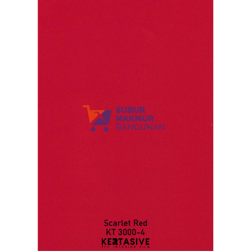 [SMB125777] KERTASIVE KT3000-4 SCARLET RED 1.22X50M ATP
