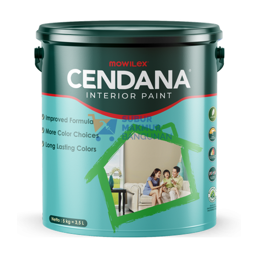[SMB126324] CENDANA CAT INTERIOR MATT C 254 CELESTE BLUE 5KG