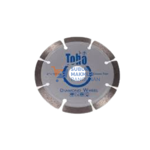 [SMB006093] TOHO DIAMOND CUTTING WHEEL DRY 4" 105X20X8X1